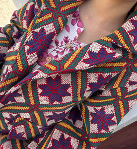 Veste Kantha en coton vintage faite à la main, réversible, matelassée, style bohème - Product Image 2