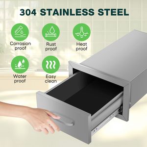 Mobili con Cassetti per Cucina Esterna o Soluzione di Stoccaggio per Cortile - Product Image 6