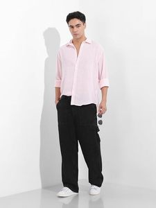 Jeans Clásicos Negros para Hombre, Ecológicos, 100% Algodón, Peso Medio, Cintura Media, Corte Holgado, Estilo Urbano, Bolsillos con Estampado Digital - Product Image 6