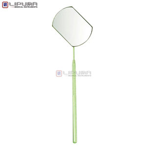 กระจกแต่งหน้าแบบพกพา น้ำหนักเบา พรีเมียม สำหรับต่อขนตา มุมมองกว้าง มีไฟในตัว เหมาะสำหรับร้านเสริมสวย อุปกรณ์ความแม่นยำสูงสำหรับขนตา - Product Image 3