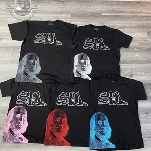 Camisetas vintage de 300 GSM con diseños personalizados, 100% algodón, SKYSDALIMIT, DTG/DTF, camiseta personalizable, ropa SDL, camisetas para hombre - Product Image 1
