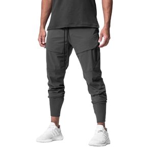 Midweight 100% Cotton Straight Casual Breathable <b>Drawstring</b> Closure Layered Pocket Jogger Men's Pants & <b>Trousers</b> - Product Image 2
