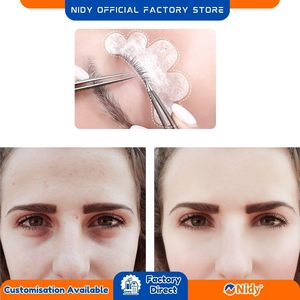 NIDY Patchs oculaires jetables imperméables non tissés en forme de nuage pour spa, salon, bien-être, soins de la peau, traitement facial et hydratation des yeux - Product Image 6