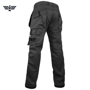 Pantalones de Trabajo de Poliéster Fluorescente de Alta Visibilidad con Múltiples Bolsillos EMPIRE TREND WEARS Premium para Hombre |   Carga Utilitaria de Alta Resistencia - Product Image 2