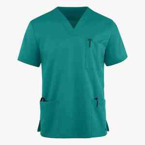 Wholesale Men Medical Scrub Uniform <b>Set</b> Breathable 4-Way Stretch Hospital <b>Doctor</b> Nurse Surgical Dental Clinic Workwear Suit - Product Image 4
