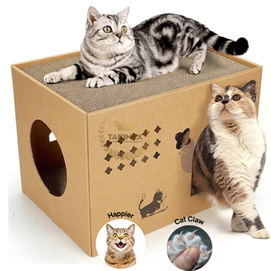 TAKIMEX Vente en gros Gratte-chat pour divertir les animaux de compagnie Gratte-chat fabriqué à partir de papier carton à vendre - Product Image 5