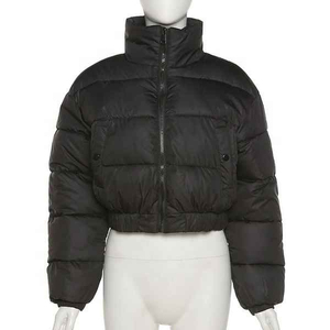 Veste matelassée à capuche pour femme, style décontracté d'hiver, fermeture éclair, haute qualité, tendance, veste matelassée pour femme - Product Image 4