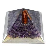 Fontaine en Orgone/Orgonite de Quartz Rose Personnalisée en Gros, avec Pointe de Cristal en Cuivre, Pierre Précieuse, Agate Sculptée, Protection EMF, Décoration d'Intérieur