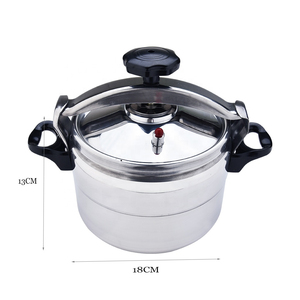 Stylish Large Capacity Pressure Cooker for Modern Kitchens Durable Stainless Steel Fast Heating Secure Closure Gas Induction - Product Image 2