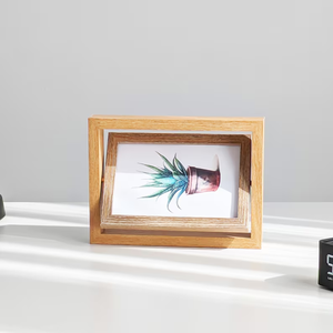 <b>Rustic</b> Charm Wooden <b>Frame</b> Heritage Wood Photo <b>Frame</b> Classic Timber Memory <b>Frame</b> Natural Crafts - Product Image 5