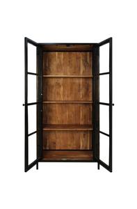 Armario de Madera Maciza Estilo Vintage, Mueble Alto para Dormitorio, Mueble Moderno para el Hogar, Almirah Industrial - Product Image 3