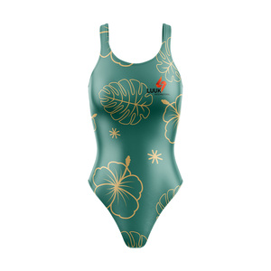 Fabricant de vêtements de plage OEM ODM répondant aux demandes des clients, maillot de bain une pièce imprimé personnalisé, écologique, sans couture, séchage rapide - Product Image 2