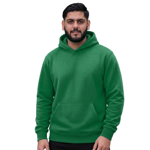 Sweat-shirt à capuche rouge pour homme, couleur unie, en molleton de coton, décontracté, coupe classique, avec poches, idéal pour l'automne - Product Image 5