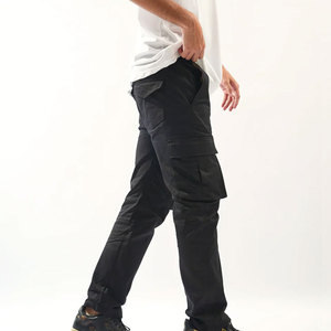 Custom Men Wholesale High Quality 100% Cotton Pant Baggy Casual <b>Waterproof</b> New Fashion Hot Selling Cargo <b>Trousers</b> - Product Image 3