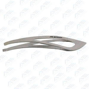 Pince à sourcils incurvée de qualité supérieure pour femmes et hommes Instruments de beauté Instruments de soins de beauté pour sourcils - Product Image 4