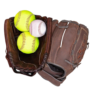 Trendy Style Cowhide Leather Left-Handed <b>Throw</b> Baseball Catcher Mitt Softball Fielding Gloves-Comfortable Customizable Colors - Product Image 6