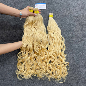 Extensiones de Cabello Humano Rubio Ondulado de Alta Calidad 2026, Precio de Fábrica, Envío Directo desde Vietnam, Cabello Ruso al Por Mayor - Product Image 4