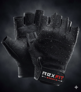Guantes de Gimnasio REXFIT SPORTS para Levantamiento de Pesas con Soporte para Muñeca, Ideales para Entrenamiento, Fitness, Dominadas, Ciclismo y Mancuernas - Product Image 1