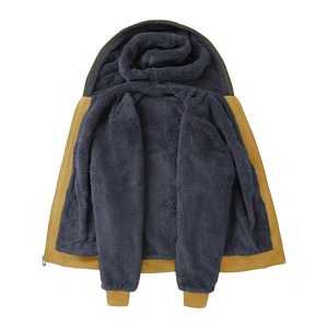 Sudadera con Capucha de Forro Polar para Hombre, Cálida y Cómoda, Ropa Casual de Invierno, Fabricante Mayorista, Poliéster/Rayón - Product Image 3