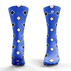 Calcetines Deportivos Sublimados Personalizados OEM, Calcetines de Equipo de Baloncesto, Fútbol, Running y Entrenamiento de Secado Rápido que Absorben la Humedad - Product Image 3