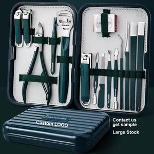Top Selling Manicure <b>Pedicure</b> <b>Set</b> High Quality Custom Made Stainless Steel Lightweight Manicure Kit With Customized Packaging - Product Image 1