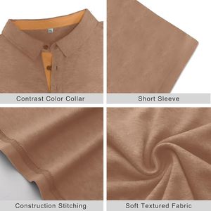 เสื้อยืดแขนสั้น Royal Comfort Everyday ผ้าถักเนื้อแน่น ระบายอากาศได้ดี ทรงพอดีตัว ให้ความรู้สึกหรูหรา สำหรับสุภาพบุรุษยุคใหม่ - Product Image 4