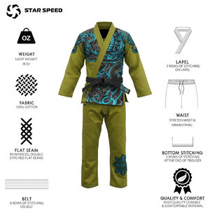 Judo Gi Bjj Kimono Bjj Gi Jiu Jitsu Martial Arts Uniform Wholesale Bjj Gi Uniform Judo Uniform Pakistan - Product Image 5