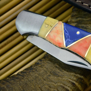 Couteau de camping Imperial Drop Point, lame en acier inoxydable, manche en Micarta, lame fixe non réglable - Product Image 2