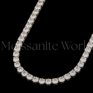 Chaîne cubaine en moissanite la plus vendue pour hommes, collier à maillons hip-hop glacé avec pierres étincelantes, bijoux de mode de luxe - Product Image 4