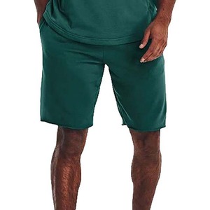 Shorts décontractés pour hommes, coupe classique, style streetwear, écologiques, 100% coton, couleur unie, poches latérales, hip-hop - Product Image 5
