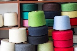 Best Supplier NE 50s/1 <b>100</b>% <b>Polyester</b> Core Spun <b>Yarn</b> High Tenacity Anti-Bacteria Dyed Pattern Ring Spun Home Textiles Weaving - Product Image 5