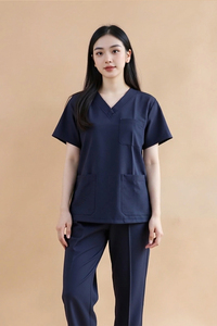 Nouvelle Collection 2026 : Ensemble d'uniformes médicaux pour infirmières, coupe ajustée, en Spandex, tenue de travail pour personnel soignant - Product Image 3