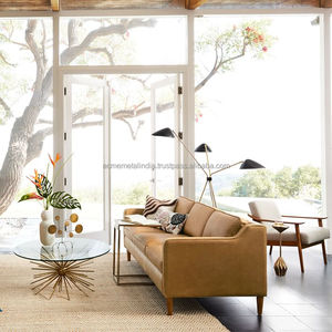 Lampadaire moderne noir à 3 têtes avec support en métal doré Éclairage élégant pour chambre, salon, bureau et décoration intérieure élégante - Product Image 5