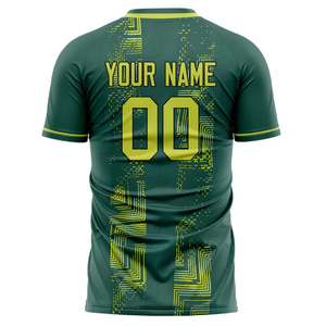 ผู้ผลิตเสื้อฟุตบอลขายส่ง ชุดฟุตบอลแบบซับลิเมชั่นคุณภาพพรีเมียม รับผลิตแบบ OEM ปักโลโก้ตามสั่ง ชุดกีฬาแบรนด์ส่วนตัว - Product Image 2