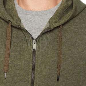 Sweat à capuche zippé pour homme, tissu respirant, fermeture éclair intégrale, coupe confortable, idéal pour l'entraînement, les tenues décontractées et les séances de sport. - Product Image 4