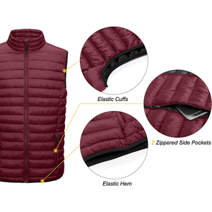 Nouveaux gilets matelassés d'équitation, vestes décontractées d'hiver, manteaux rembourrés, gilets personnalisés avec logo, vestes matelassées pour hommes - Product Image 6