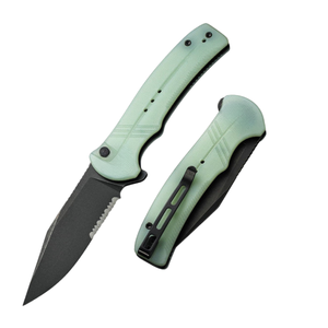 Couteaux pliants avec forme de manche confortable et lames en acier pliables, conçus pour l'équipement de camping, les voyages en plein air, la pêche et la randonnée - Product Image 1