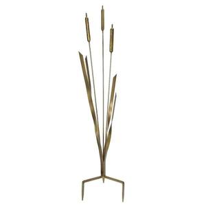 Piquet de jardin moderne en métal en forme de roseau, sculpture d'extérieur minimaliste inspirée des bassins, pour accentuer la pelouse - Product Image 6