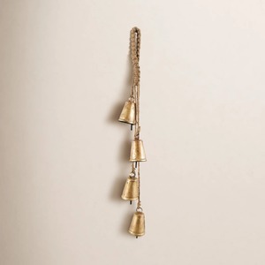 Campanas Colgantes de Bronce Hechas a Mano, Adornos Decorativos Rústicos de Forma Redonda - Product Image 1
