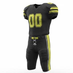 Ensemble d'uniformes de football américain pour hommes, maillot léger et respirant avec pantalon résistant pour les matchs, les entraînements et les séances de sport. - Product Image 1
