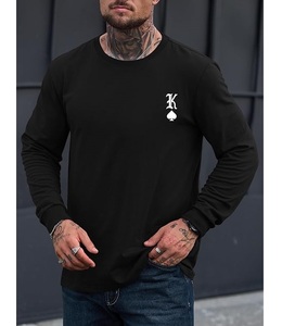 Wholesale Price OEM Service Casual Long Sleeve Neck Shoulder Slope Printed Comfortable Men's Cotton Sweatshirt From Bangladesh - Product Image 5