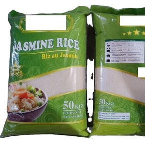 Arroz Jazmín Vietnamita de Grano Largo Blanco 5% Quebrado en Bolsas de PP/BOPP/PAPE de 25KG/5KG/1KG - Product Image 1
