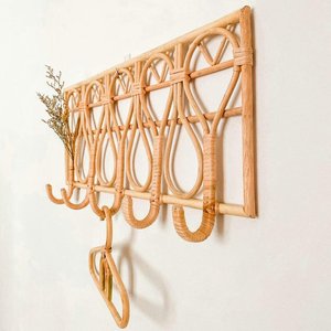 ตะขอแขวนเสื้อผ้าและเครื่องประดับจากหวาย คุณภาพดีที่สุด เป็นมิตรกับสิ่งแวดล้อม พร้อมส่งออก - Product Image 3