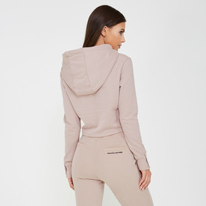 Sudaderas con media cremallera de 240g de la mejor calidad al por mayor para mujer, diseño único, top de moda, transpirables - Product Image 5
