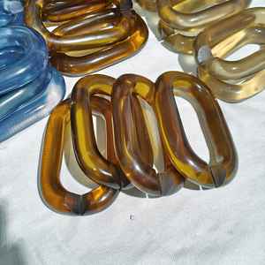 Chaîne décorative en résine de qualité supérieure, élégante décoration murale artisanale en acrylique pour la décoration intérieure moderne - Product Image 4