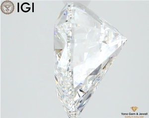 เพชรรูปหัวใจสวยงาม 5.02 กะรัต เพาะเลี้ยงในห้องปฏิบัติการ พร้อมใบรับรอง IGI สี CVD E ความสะอาดระดับ VVS2 สำหรับเครื่องประดับสั่งทำพิเศษ - Product Image 4
