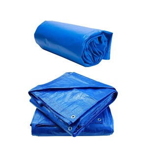 Bâche en PE renforcée, imperméable, résistante aux UV, pour protection extérieure robuste - Product Image 1
