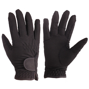 Guantes de Equitación de Cuero Elásticos y Transpirables Hechos a Medida, Guantes de Equitación para Invierno y Actividades al Aire Libre con Servicio OEM Directo de Fábrica - Product Image 1