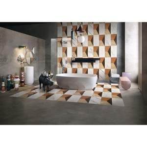 Piastrelle in marmo a getto d'acqua lucidato 12*24 oro bianco rosso grigio 4 colori naturali per la decorazione della parete del pavimento - Product Image 5