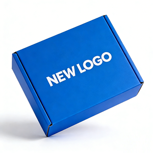 Caja de Envío de Cartón Corrugado con Logotipo Personalizado, Caja de Suscripción Personalizada, con Tapa Superior, Laminación Mate, Reciclable, Forma Rectangular - Product Image 2